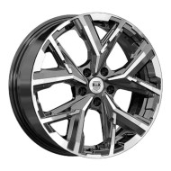 Диски КиК 6.5\R18 5*114.3 ET40 d66.6 Алмаз черный Диски КиК 6.5\R18 5*114.3 ET40 d66.6 Алмаз черный