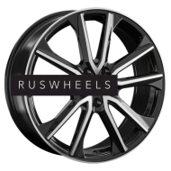 Диски Replay 7,5x19/5x108 ET36 D65,1 CHR45 BKF (конус, C570)