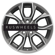 Диски Khomen Wheels 7x17/5x114,3 ET47 D67,1 KHW1713 (SantaFe) Gray-FP Диски Khomen Wheels 7x17/5x114,3 ET47 D67,1 KHW1713 (SantaFe) Gray-FP