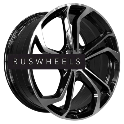 Диски PDW 7,5x17/5x112 ET42 D57,1 5457 Gloss Black Machine Face (PDW)