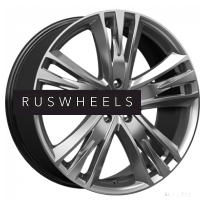 Диски КИК 8,5x20/5x114,3 ET40 D67,1 Атлас (КС661) Дарк платинум