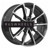 Диски КИК 7,5x17/5x115 ET40 D70,2 Меренге (КС902) Алмаз черный