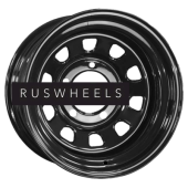 Диски ZEPP 4х4 8x17/5x127 ET0 D75 Jeep Semicircle Gloss Black (LTM)