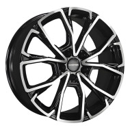 Диски Khomen Wheels 7.5\R19 5*108 ET36 d65.1 Black-FP