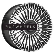 Диски LS FlowForming 9x22/6x139,7 ET30 D100,1 RC99 MBF (конус, Колпак+лого)