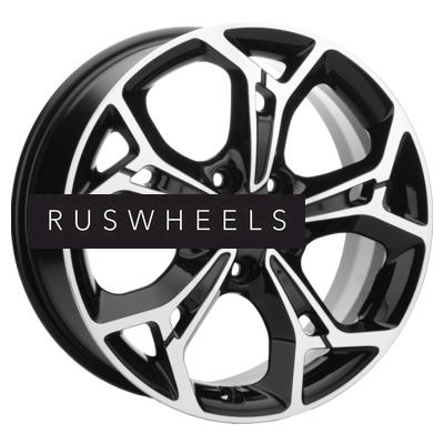 Диски Khomen Wheels 7x17/5x110 ET46 D63,3 KHW1702 (Changan CS35/CS35 Pro) Black-FP Диски Khomen Wheels 7x17/5x110 ET46 D63,3 KHW1702 (Changan CS35/CS35 Pro) Black-FP