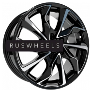 Диски СКАД 7x17/5x112 ET43 D57,1 Marseille (КЛ238) Алмаз (АРС 014 black)