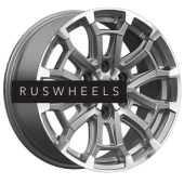 Диски СКАД 8x18/6x139,7 ET36 D100,1 Авилис (КЛ374) Алмаз графит Диски СКАД 8x18/6x139,7 ET36 D100,1 Авилис (КЛ374) Алмаз графит