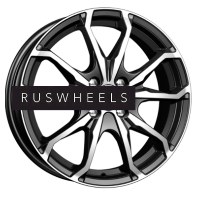 Диски КИК 6x16/4x114,3 ET40 D67,1 Brent (КС733) Алмаз черный Диски КИК 6x16/4x114,3 ET40 D67,1 Brent (КС733) Алмаз черный