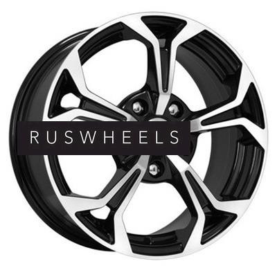 Диски iFree 6,5x15/5x112 ET45 D57,1 Эрнесто (КС484) Блэк Джек