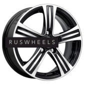 Диски iFree 6x15/5x100 ET38 D57,1 S.U. (КС691) Блэк Джек