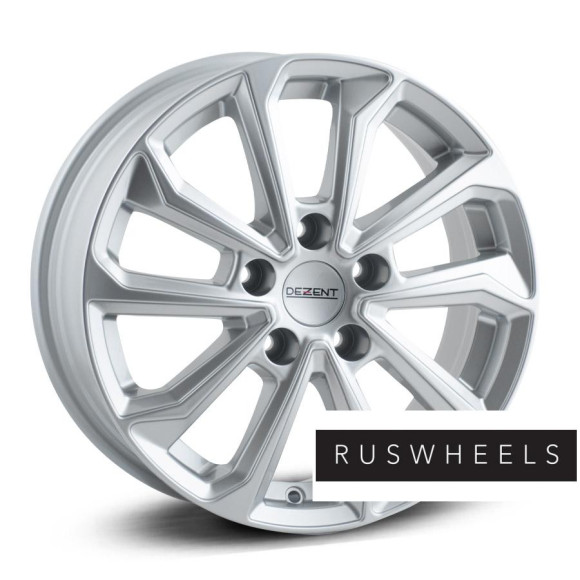 Диски Dezent R17 / 7J PCD 5x108 ЕТ 42 ЦО 65.1 KS silver