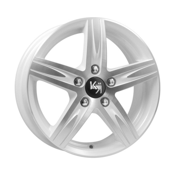 Диски КиК 6,0\R15 5*114.3 ET45 d67.1 Алмаз-вайт