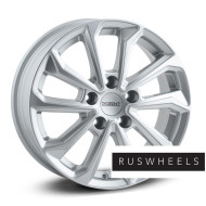 Диски Dezent R17 / 7J PCD 5x108 ЕТ 48 ЦО 70.1 KS silver