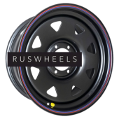 Диски Off-Road Wheels 10x16/6x139,7 ET-10 D110 Тойота Ниссан (треуг. мелкий) Черный