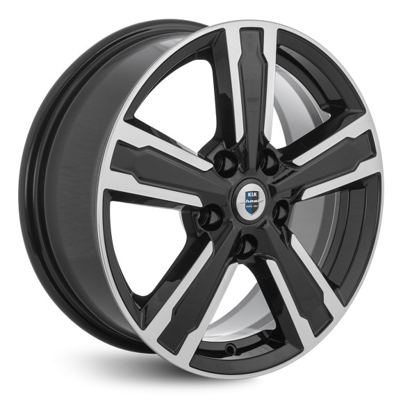Диски КиК 6.5\R16 5*114.3 ET38 d67.1 алмаз чёрный