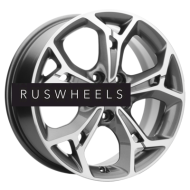 Диски Khomen Wheels 7x17/5x108 ET50 D63,35 KHW1702 (Ford C-Max) Gray-FP