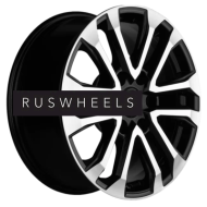 Диски Khomen Wheels 7,5x18/6x139,7 ET42 D75,1 KHW1805 (Haval H9) Black-FP Диски Khomen Wheels 7,5x18/6x139,7 ET42 D75,1 KHW1805 (Haval H9) Black-FP