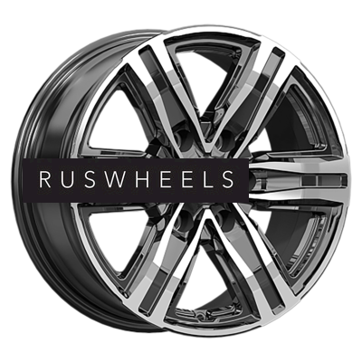 Диски КИК 7,5x17/6x139,7 ET38 D67,1 R8 (КС1174) Алмаз черный Диски КИК 7,5x17/6x139,7 ET38 D67,1 R8 (КС1174) Алмаз черный