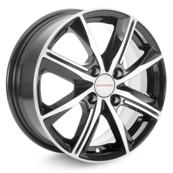 Диски КиК  Арнар (КС890)  6,0\R15 4*98 ET35  d58,5  Алмаз черный  [75141SK]  Fb max 540 kg