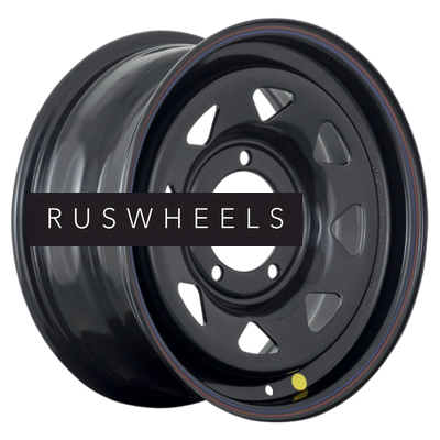 Диски Off-Road Wheels 8x17/5x139,7 ET15 D110 УАЗ (треуг. мелкий) Черный Диски Off-Road Wheels 8x17/5x139,7 ET15 D110 УАЗ (треуг. мелкий) Черный