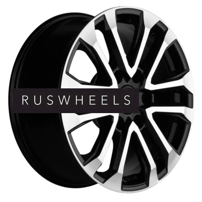 Диски Khomen Wheels 7,5x18/6x139,7 ET30 D106,1 KHW1805 (JAC T6 Pickup) Black-FP Диски Khomen Wheels 7,5x18/6x139,7 ET30 D106,1 KHW1805 (JAC T6 Pickup) Black-FP