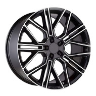 Диски Khomen Wheels 9.5\R21 5*120 ET45.5 d62.5 Black-FP