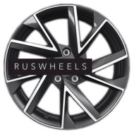 Диски Khomen Wheels 7x17/5x114,3 ET39 D60,1 KHW1714 (RAV4) Black-FP