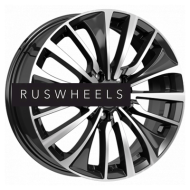 Диски КИК 6,5x17/4x100 ET43 D60,1 Flanker (КС905) Алмаз черный