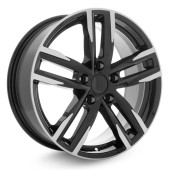 Диски Вектор 7,0\R17 5*114.3 ET45 d60.1 Алмаз черный Диски Вектор 7,0\R17 5*114.3 ET45 d60.1 Алмаз черный