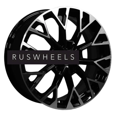 Диски Khomen Wheels 7x17/5x110 ET45 D67,1 KHW1718 (Dongfeng 580) Black-FP Диски Khomen Wheels 7x17/5x110 ET45 D67,1 KHW1718 (Dongfeng 580) Black-FP