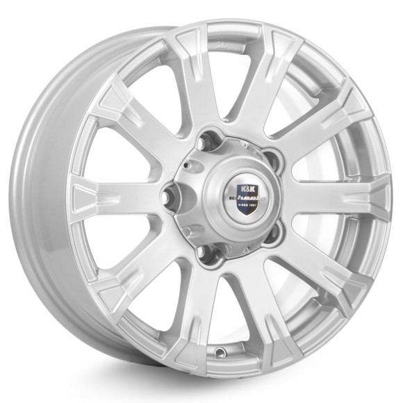 Диски КиК 7,0\R16 5*139.7 ET35 d108.5 Сильвер Диски КиК 7,0\R16 5*139.7 ET35 d108.5 Сильвер