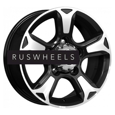 Грузовые диски K&K 7x16/5x139,7 ET35 D108,5 Атлант (КС757) Алмаз черный