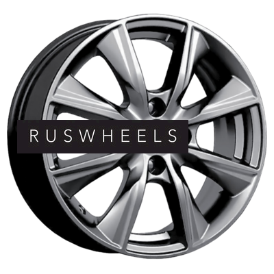 Диски СКАД 6x15/4x100 ET50 D60,1 Порту (КЛ321) Графит